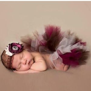 Newborn baby girl tutu headband photo pro Gift set
